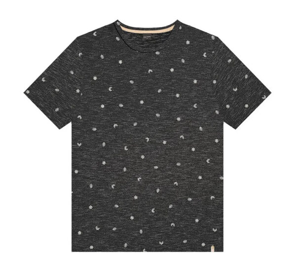 Camiseta Masculina Estampada Preto