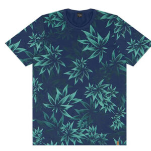 Camiseta Masculina Estampada Azul