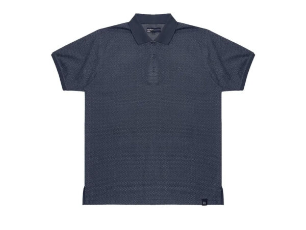 Camisa Polo Masculina Básica Azul