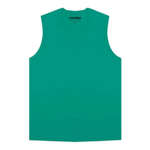 Regata Masculino Básica Meia Malha Verde