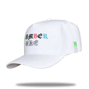 Boné Snapback White Manuskript N1º - BLCK