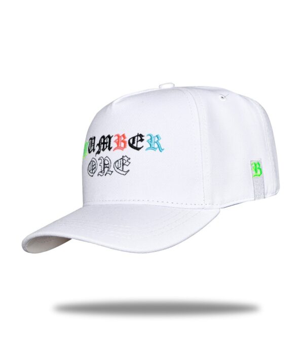 Boné Snapback White Manuskript N1º - BLCK