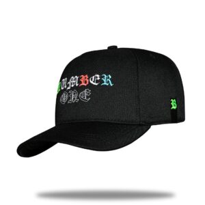 Boné Snapback Black Manuskript N1º - BLCK