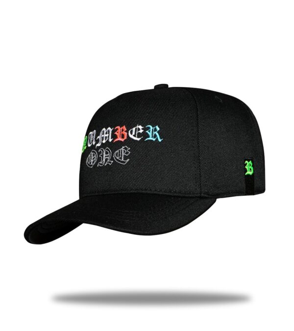 Boné Snapback Black Manuskript N1º - BLCK